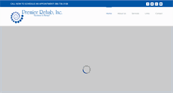 Desktop Screenshot of premierrehabinc.com